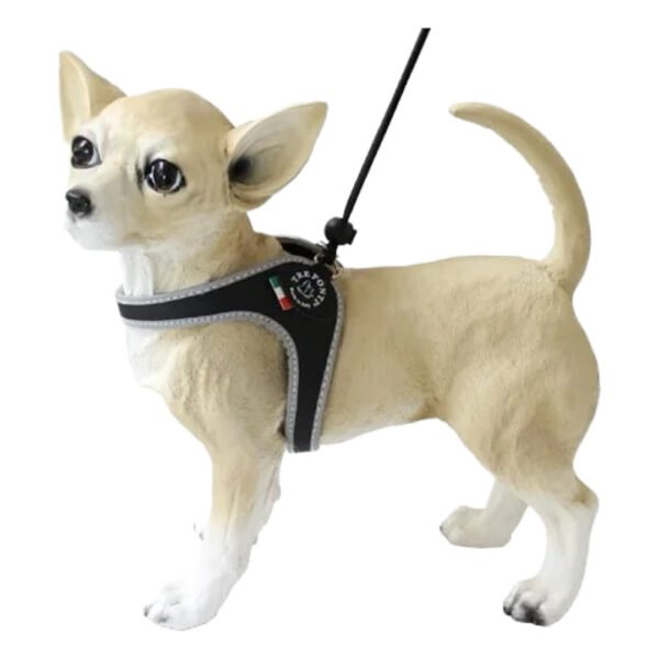 TrePonti Step-In Hundesele M/Justerbar Strop Sort