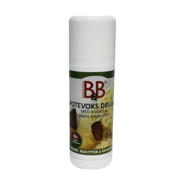 B&B Økologisk Deluxe Potevoks Stift M/Bivoks