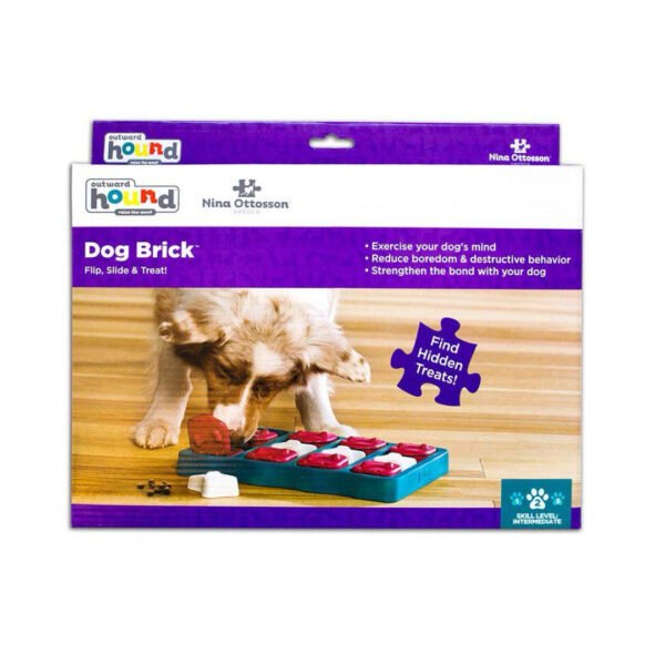 Nina Ottosson Dog Brick Hundespil Aktiveringslegetøj - Image 2