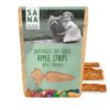 SanaDog Air-Dried Veggie Strips M/Æble 100 g