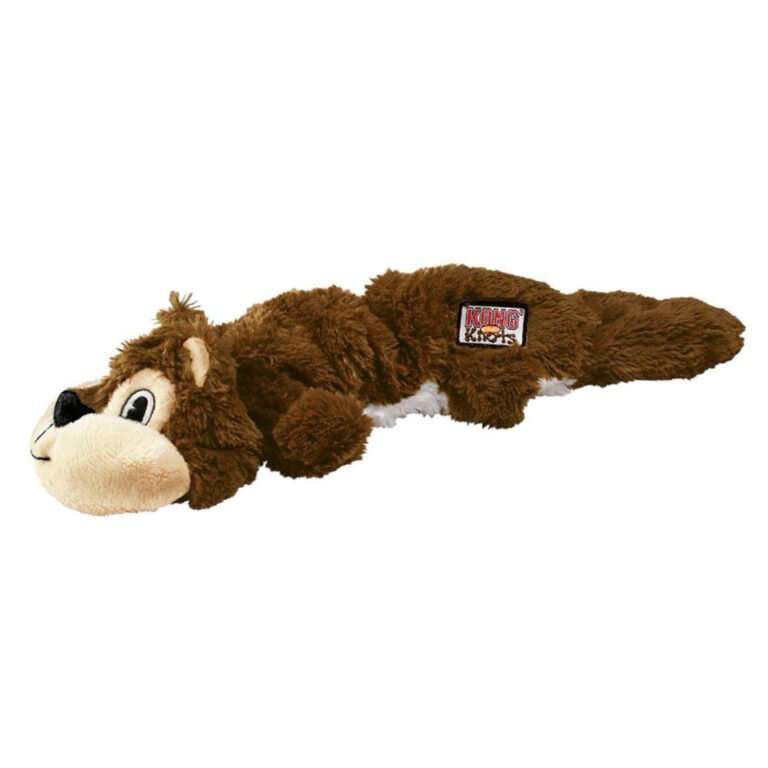 KONG Scrunch Knots Ræv Large Hundelegetøj