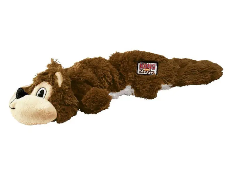 KONG Scrunch Knots Ræv Large Hundelegetøj