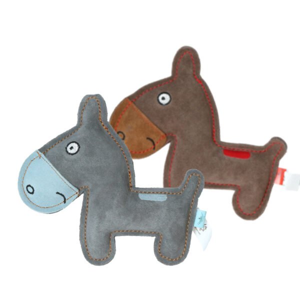 Tiny Doodles Ruskinds Æsel Hundelegetøj