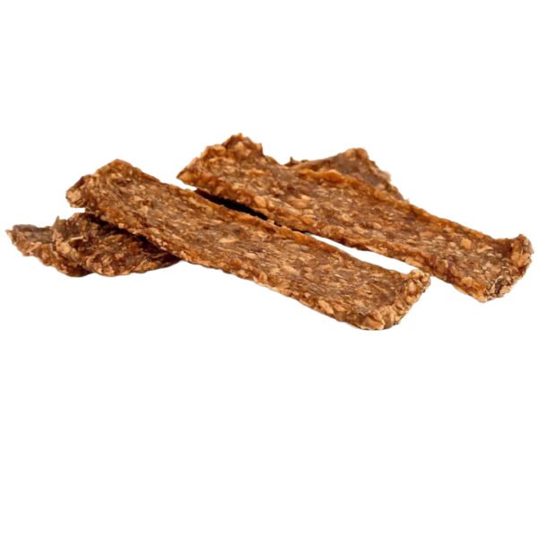 SanaDog Air-Dried Veggie Strips M/Æble 100 g - Image 2