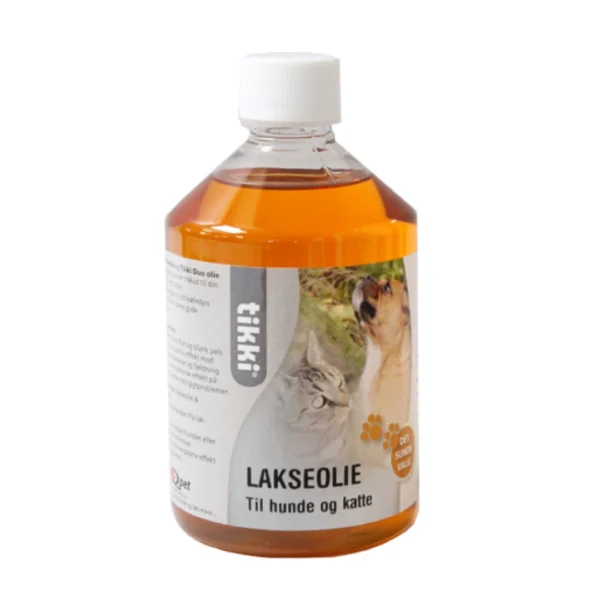 Tikki Koldpresset Lakseolie 500 ml