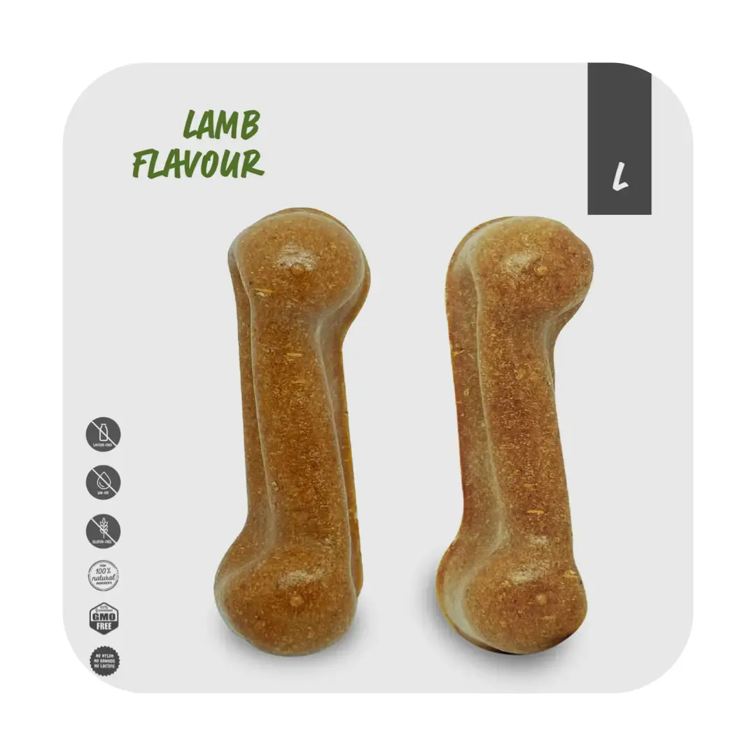 Laika Bone Yaki Himalaya Osteben Med Lam Large - Billede 2
