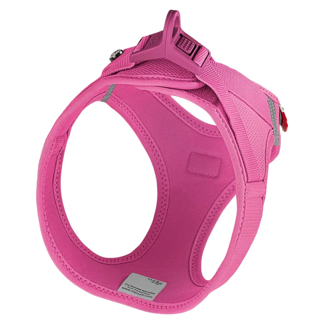 Curli Air-Mesh Vest Step-In Hundesele Pink - Billede 2