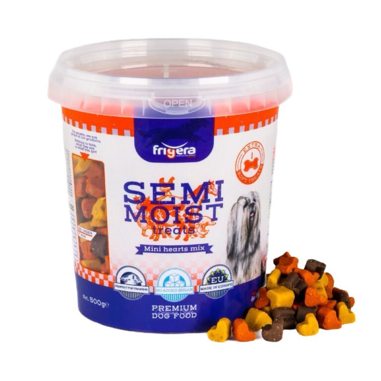 Frigera Soft Mini Hjerter Mix Træningsgodbidder 500 g
