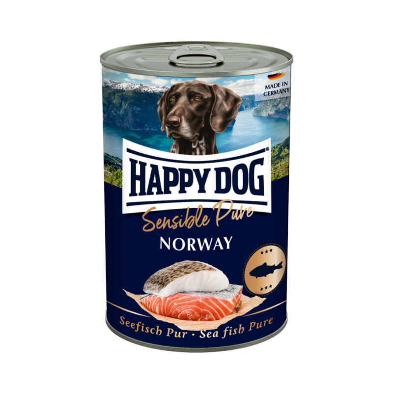 Happy Dog Sensible Pure Norway M/Laks 400 g