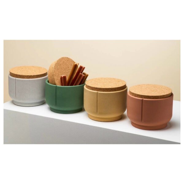 Pino Treat-Jar Lågkrukke Til Foder & Godbidder Duck Green - Image 3