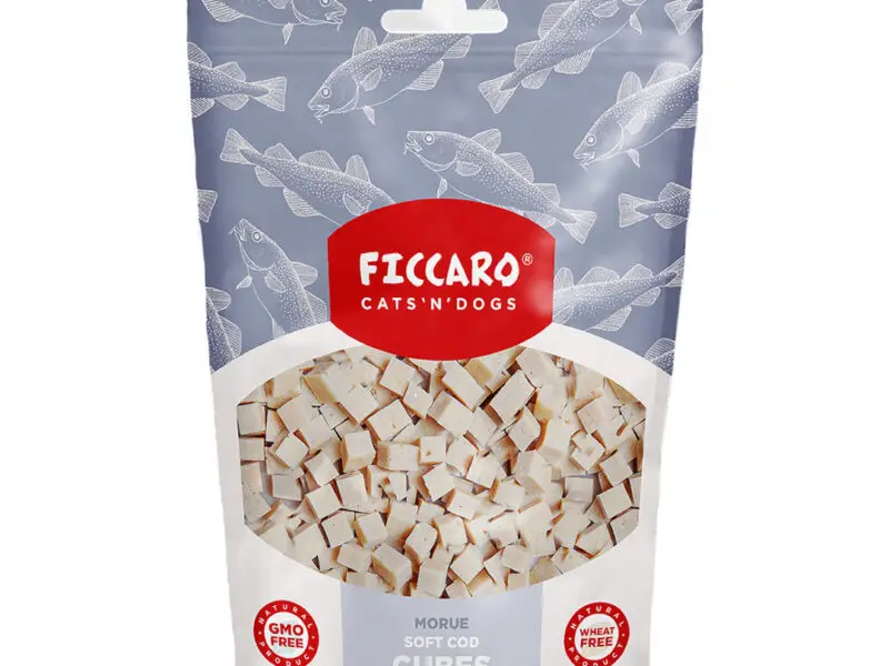Ficcaro Godbidder Soft Cubes Torsk 100 g