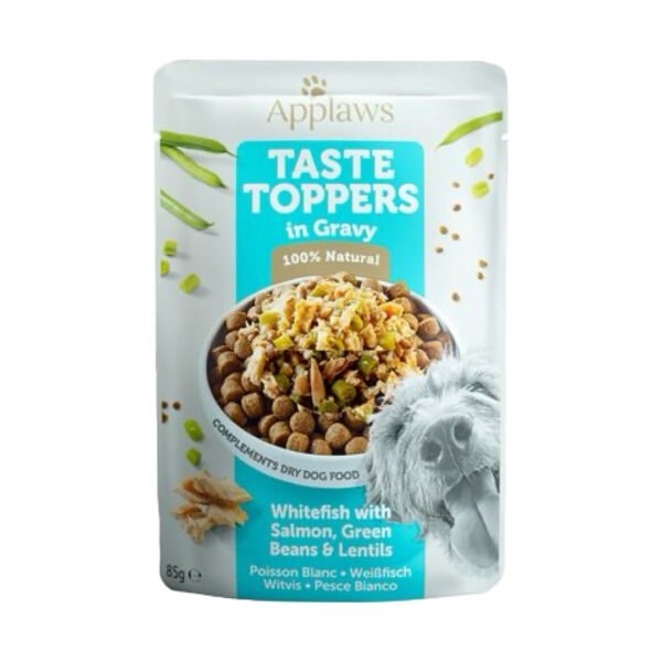 Applaws Taste Toppers Sovs Fisk & Grøntsager 85 g