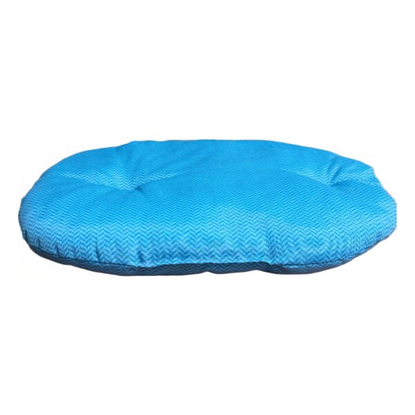 LeoPet Softpillow Blå Oval Hundepude 80 x 55 cm
