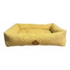 LeoPet Softbed Gul Hundeseng 80 x 60 cm
