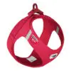 Curli Air-Mesh Vest Step-In Hundesele Rød