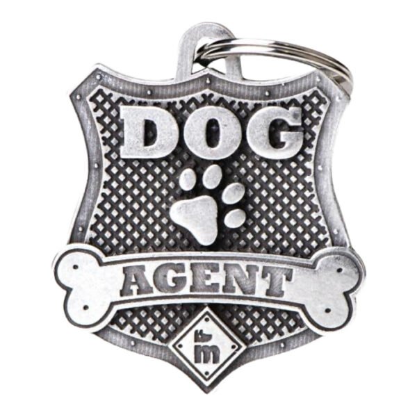 MyFamily Hundetegn Bronx Metal Dog Agent