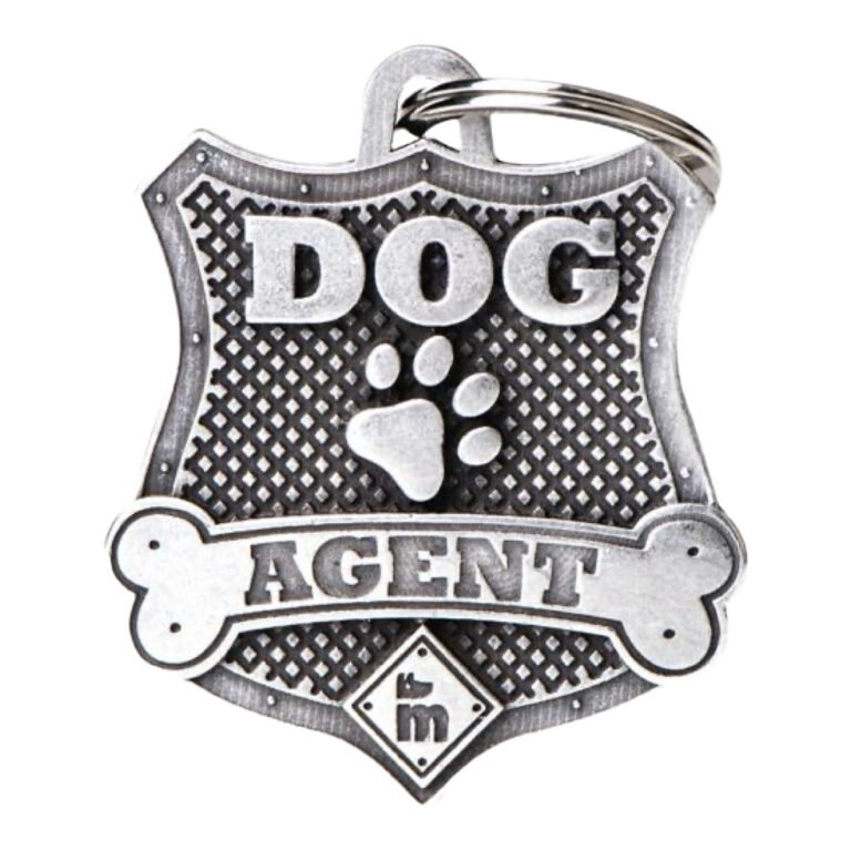 MyFamily Hundetegn Bronx Metal Dog Agent