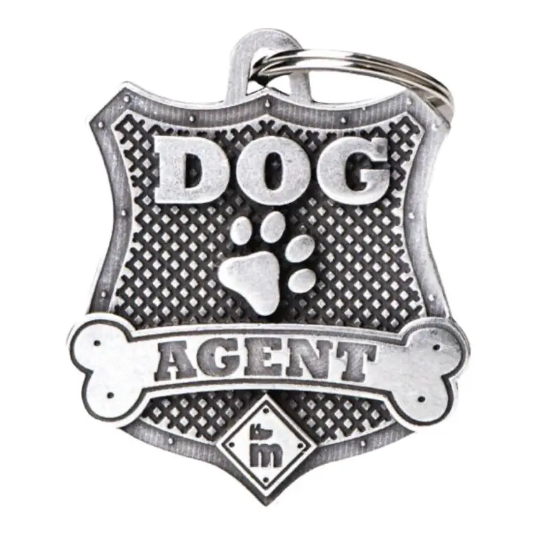 MyFamily Hundetegn Bronx Metal Dog Agent