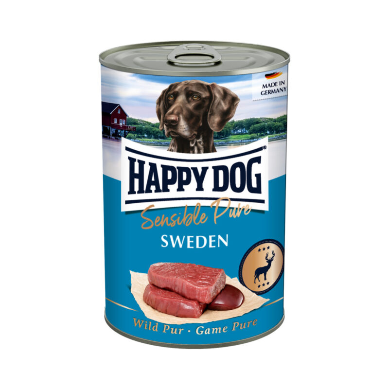 Happy Dog Sensible Pure Sweden M/Vildtkød 400 g