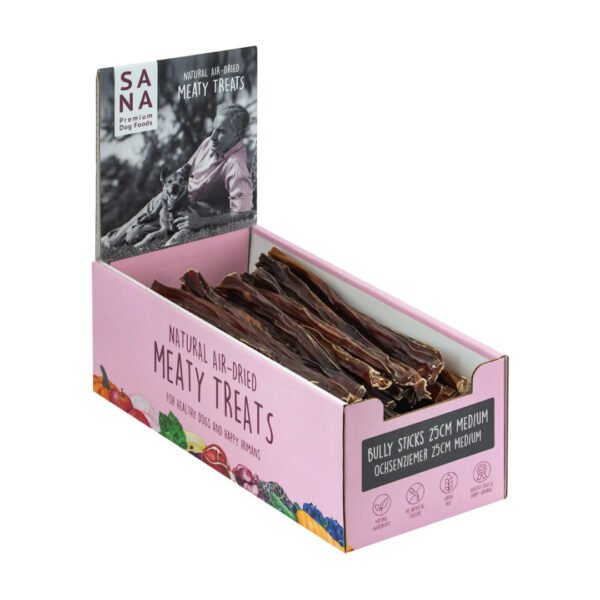 SanaDog Bully Stick Oksepenis 25 cm
