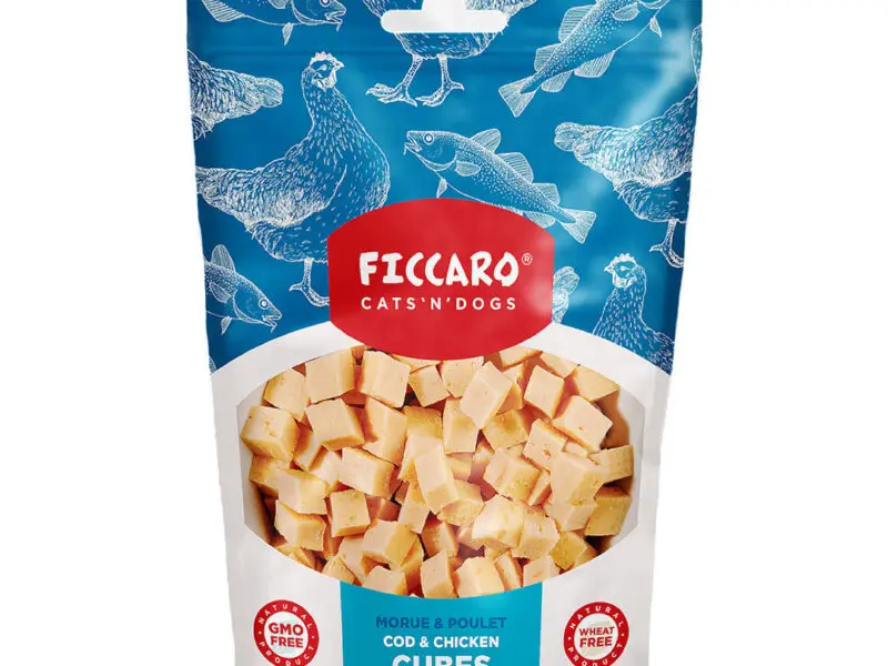 Ficcaro Godbidder Soft Cubes Torsk & Kylling 100 g
