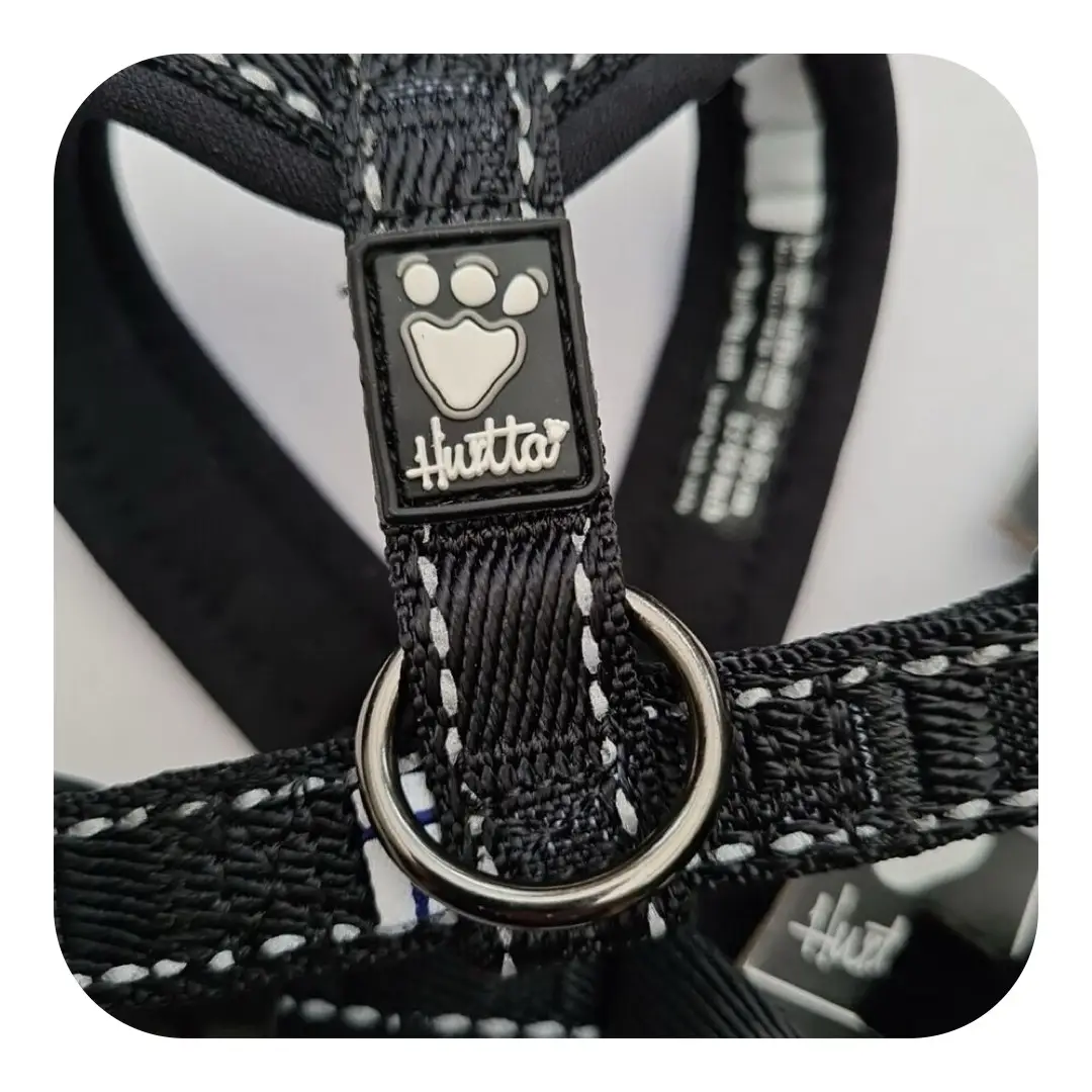Hurtta Casual Y-Sele Raven Sort Hundesele - Billede 3