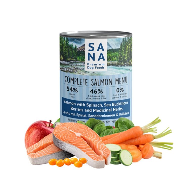 Sanadog Complete Salmon Menu Vådfoder 400 g