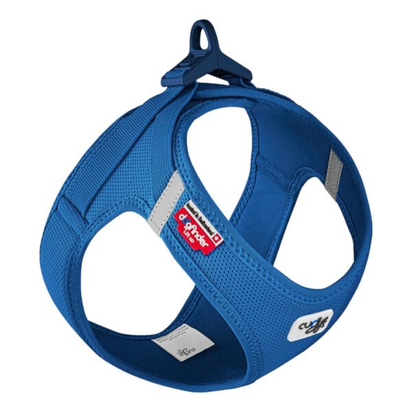 Curli Air-Mesh Vest Step-In Hundesele Blå