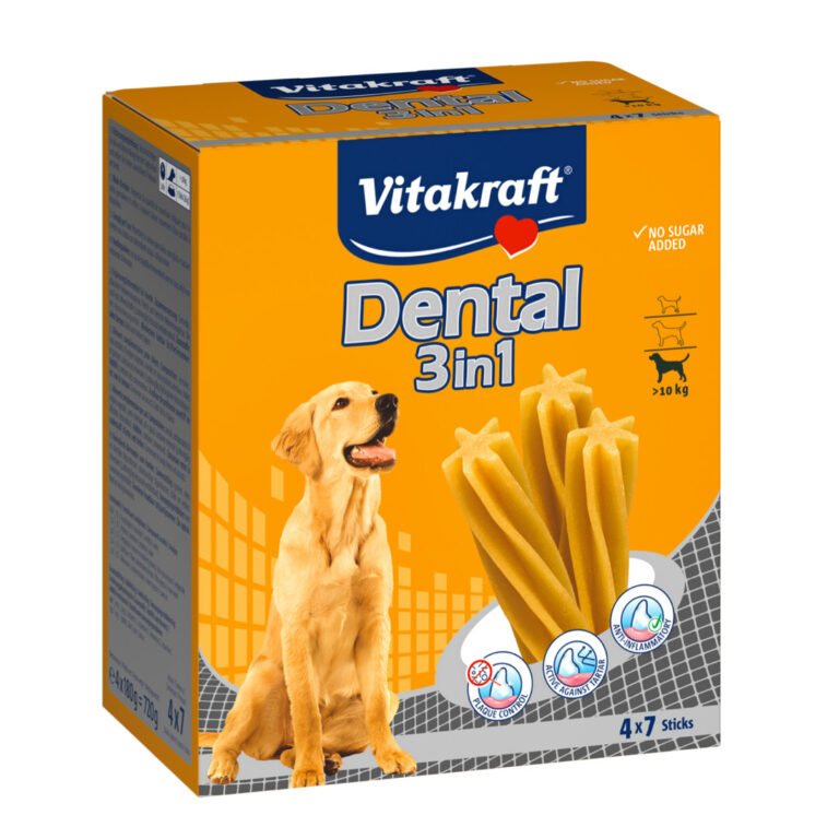 Vitakraft Dental 3in1 Økonomikøb 28 stk/pk