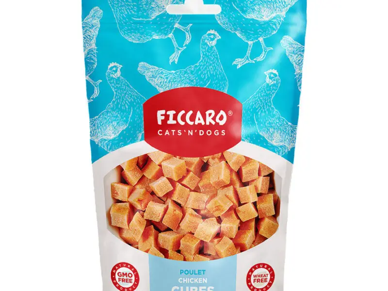 Ficcaro Godbidder Soft Cubes Kylling 100 g