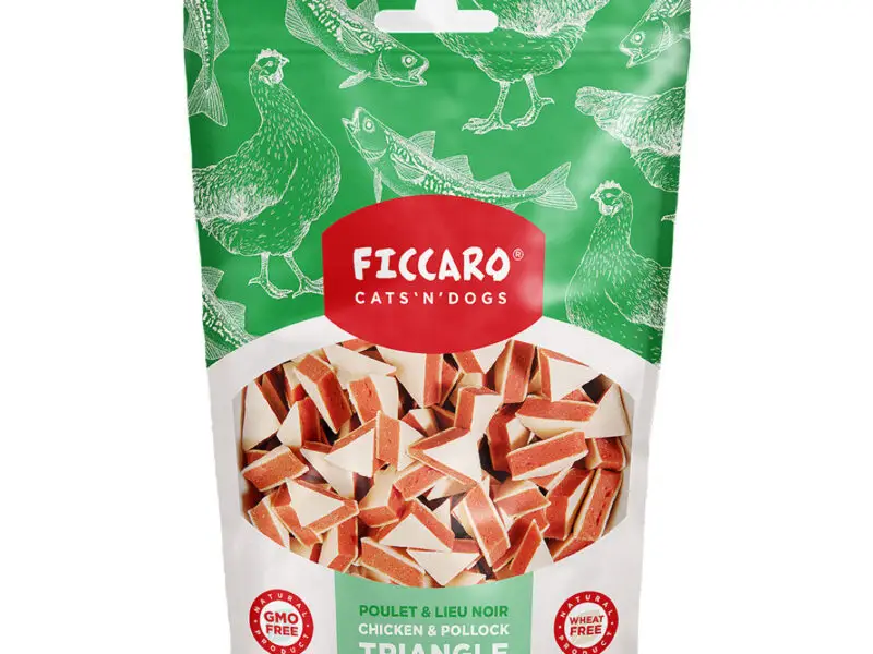 Ficcaro Godbidder Triangle Kylling & Sej 100 g