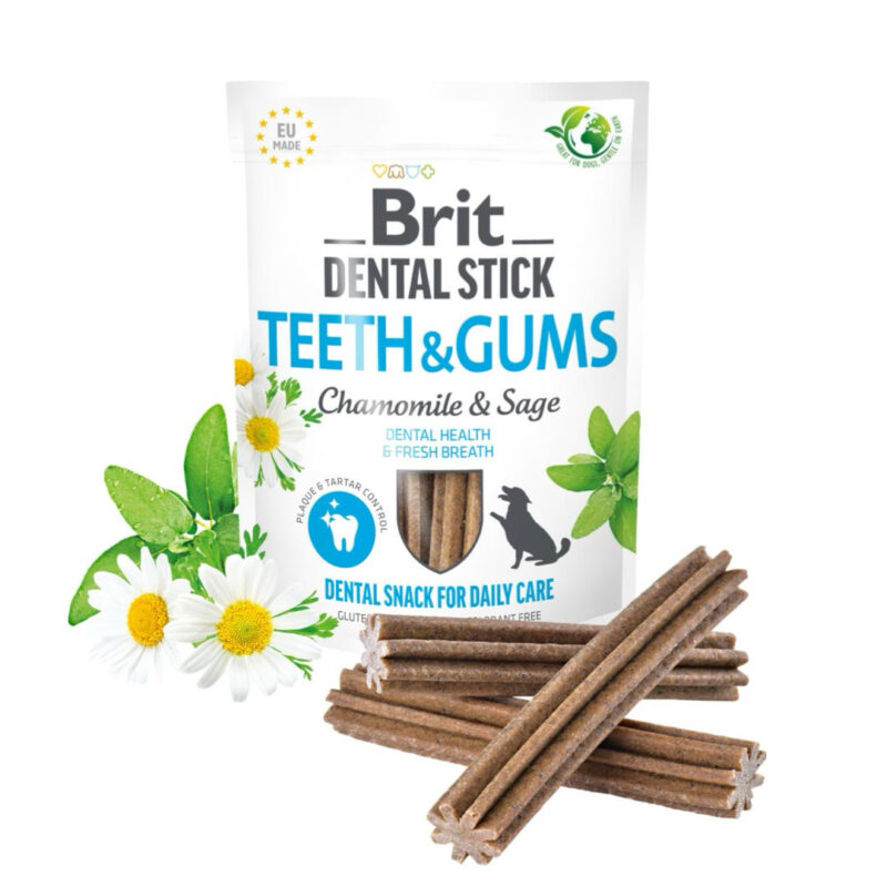 Brit Dental Sticks Teeth & Gums M/Kamille & Salvie