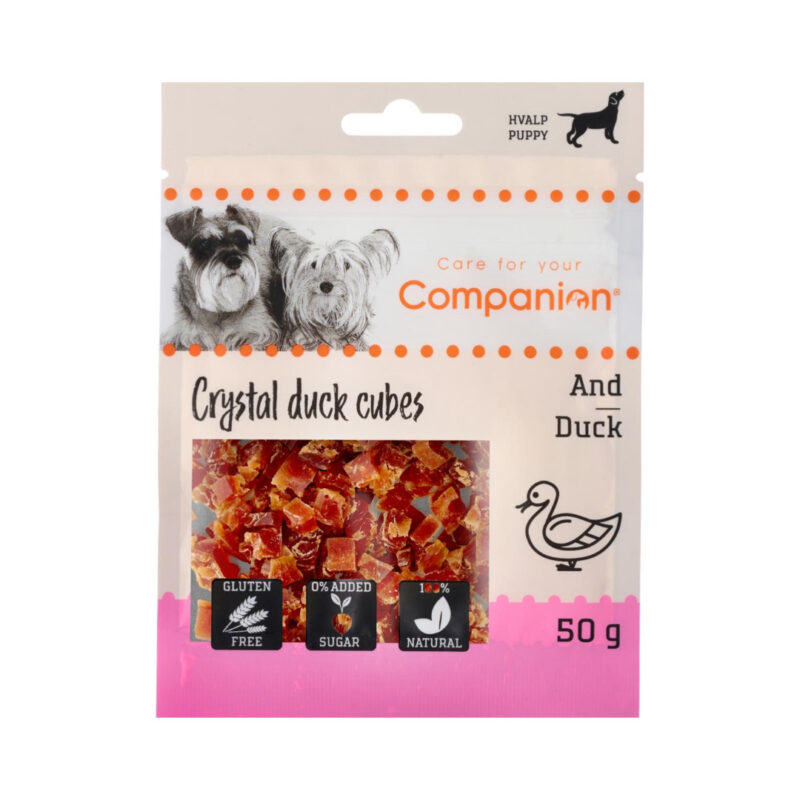 Companion Puppy Crystal Duck Cubes