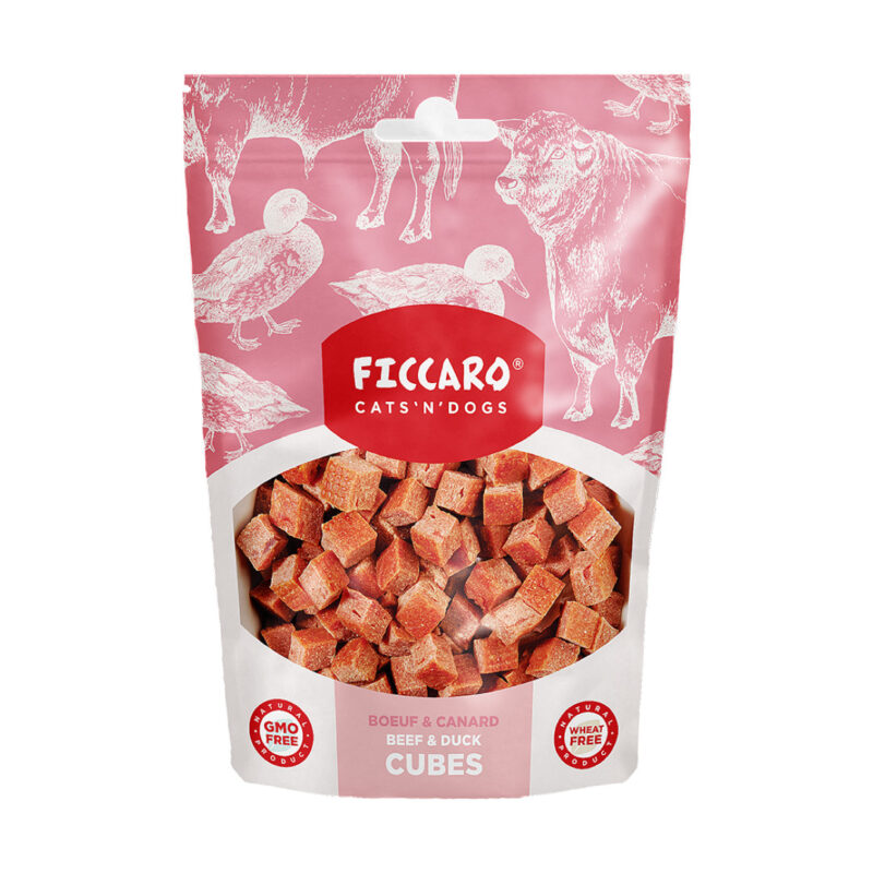 Ficcaro Godbidder Soft Cubes Okse & And 100 g