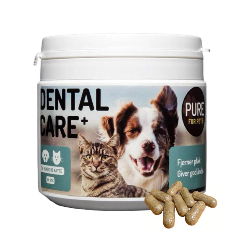 Pure For Pets Dental Care+ 90 Kapsler