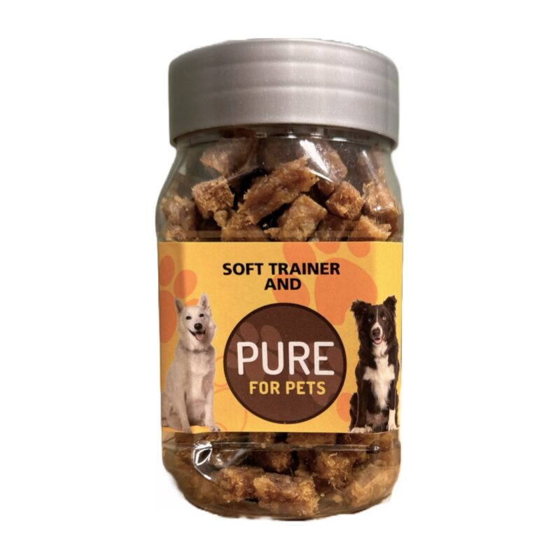 Pure For Pets Soft Trainer Tørret Kød M/And 150 g