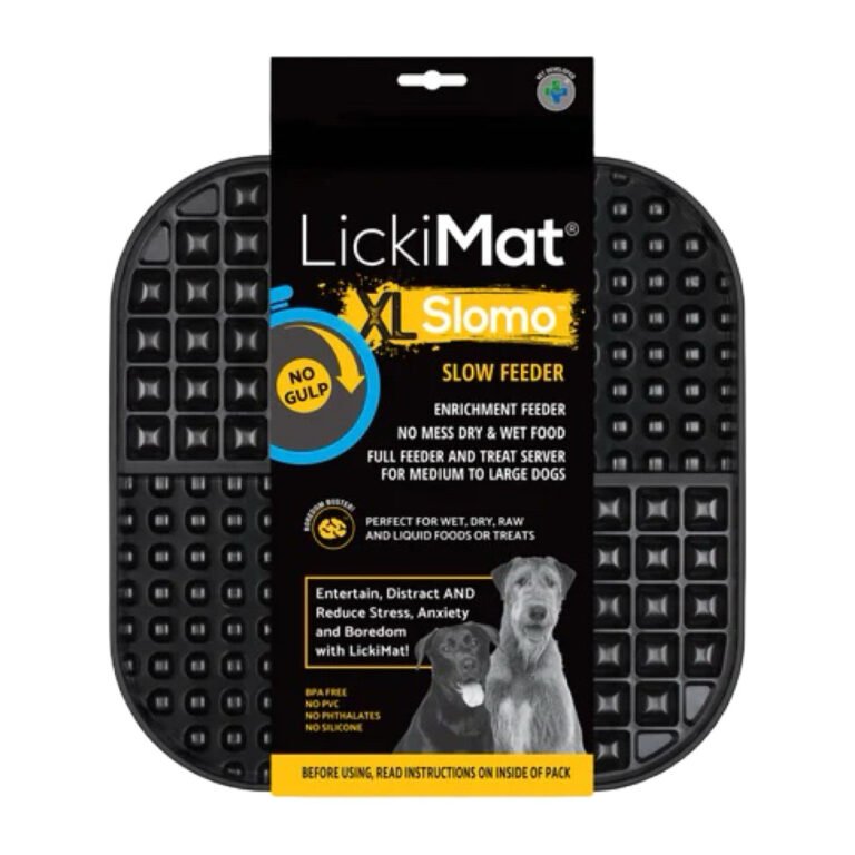 LickiMat SloMo XL Plast Slikkemåtte Til Større Hunde