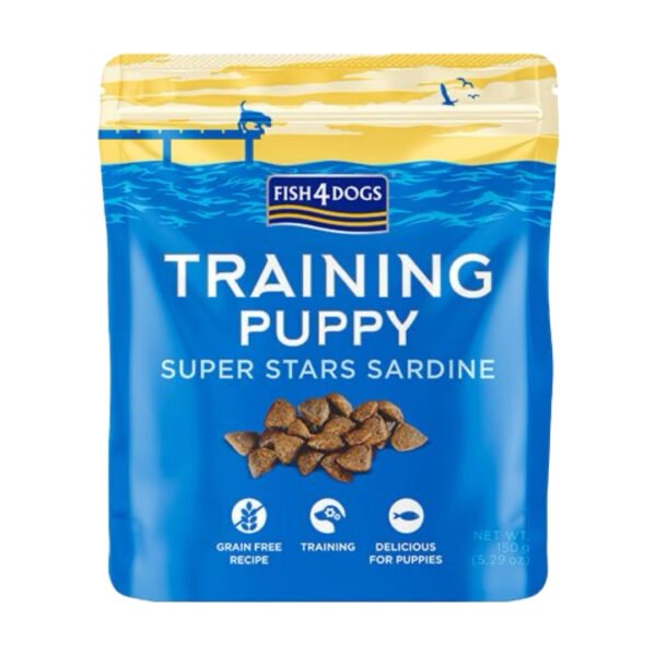 Fish4dogs Training Puppy Super Stars Træningsbidder Hvalp 150 g