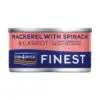 Fish4Dogs Finest Makrel M/Spinat & Gulerod Vådfoder 85 g
