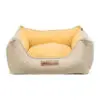 Trixie Home Edition Lona Sandfarvet/Gul Hundeseng