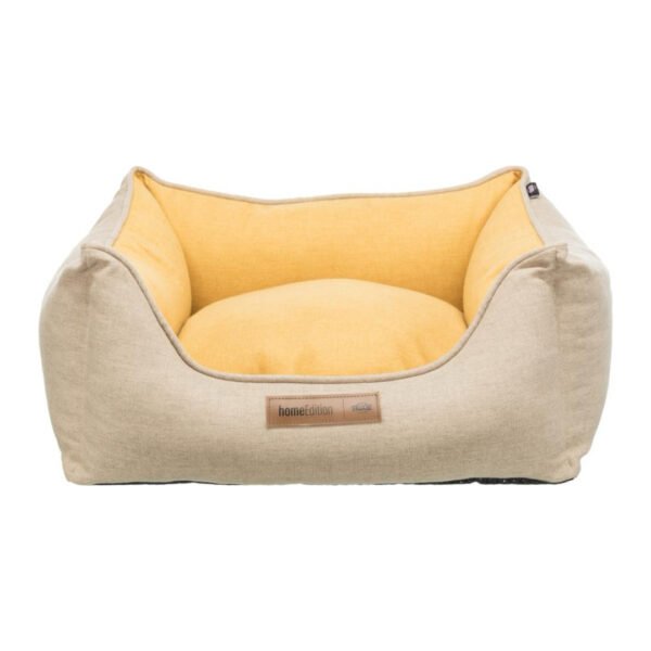 Trixie Home Edition Lona Sandfarvet/Gul Hundeseng