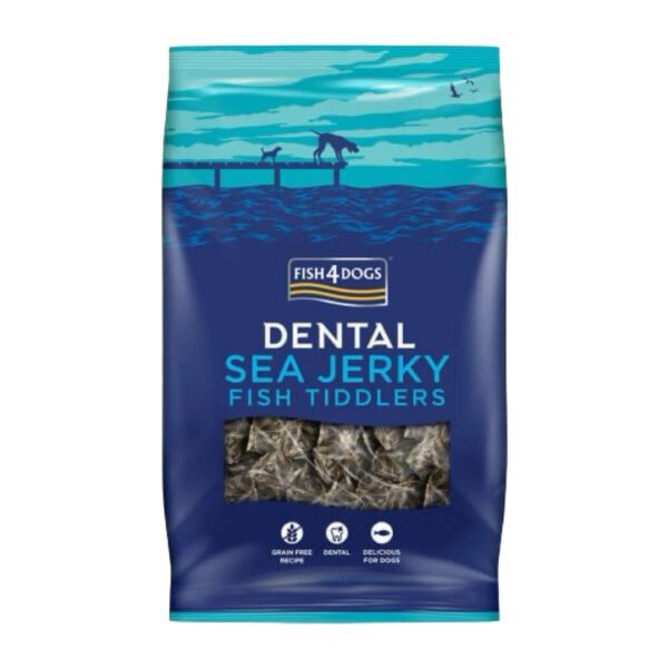 Fish4dogs Dental Sea Jerky - Squares 115 g