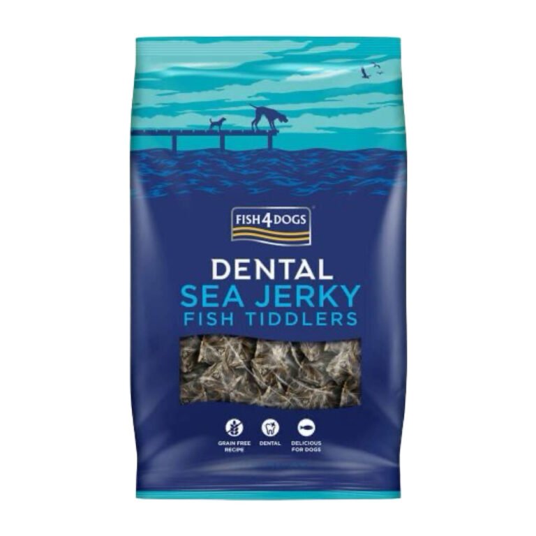 Fish4dogs Dental Sea Jerky - Squares 115 g