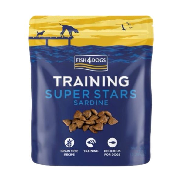 Fish4dogs Training Super Stars Træningsbidder 150 g
