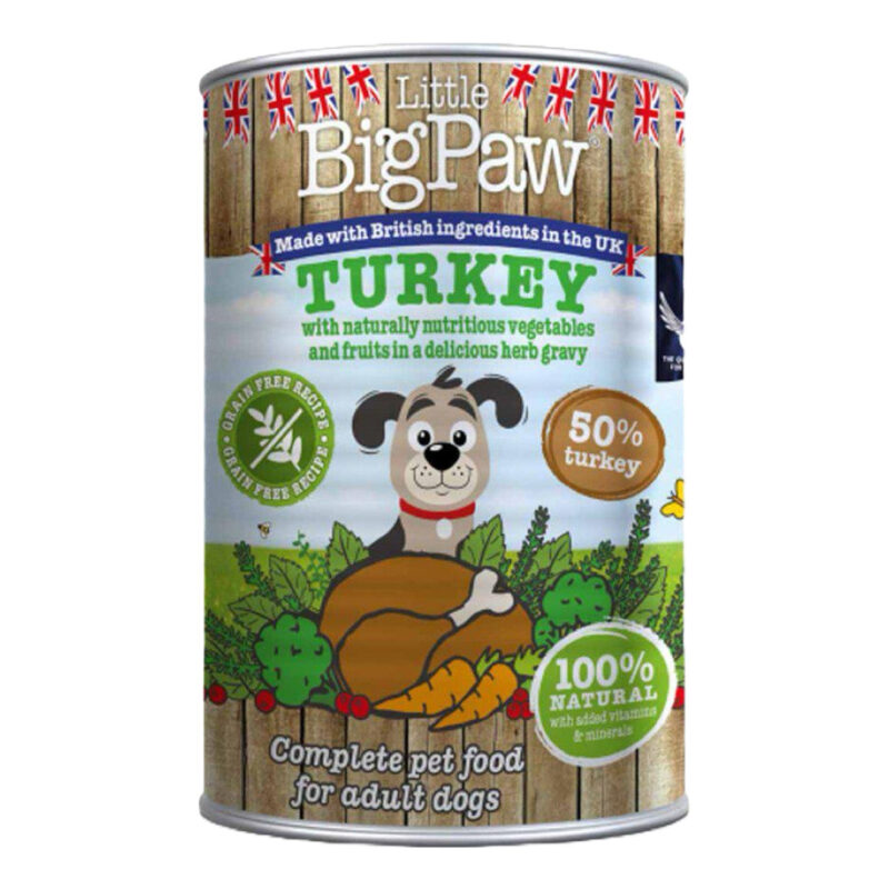 Little Big Paws Turkey M/ Kalkun 390g