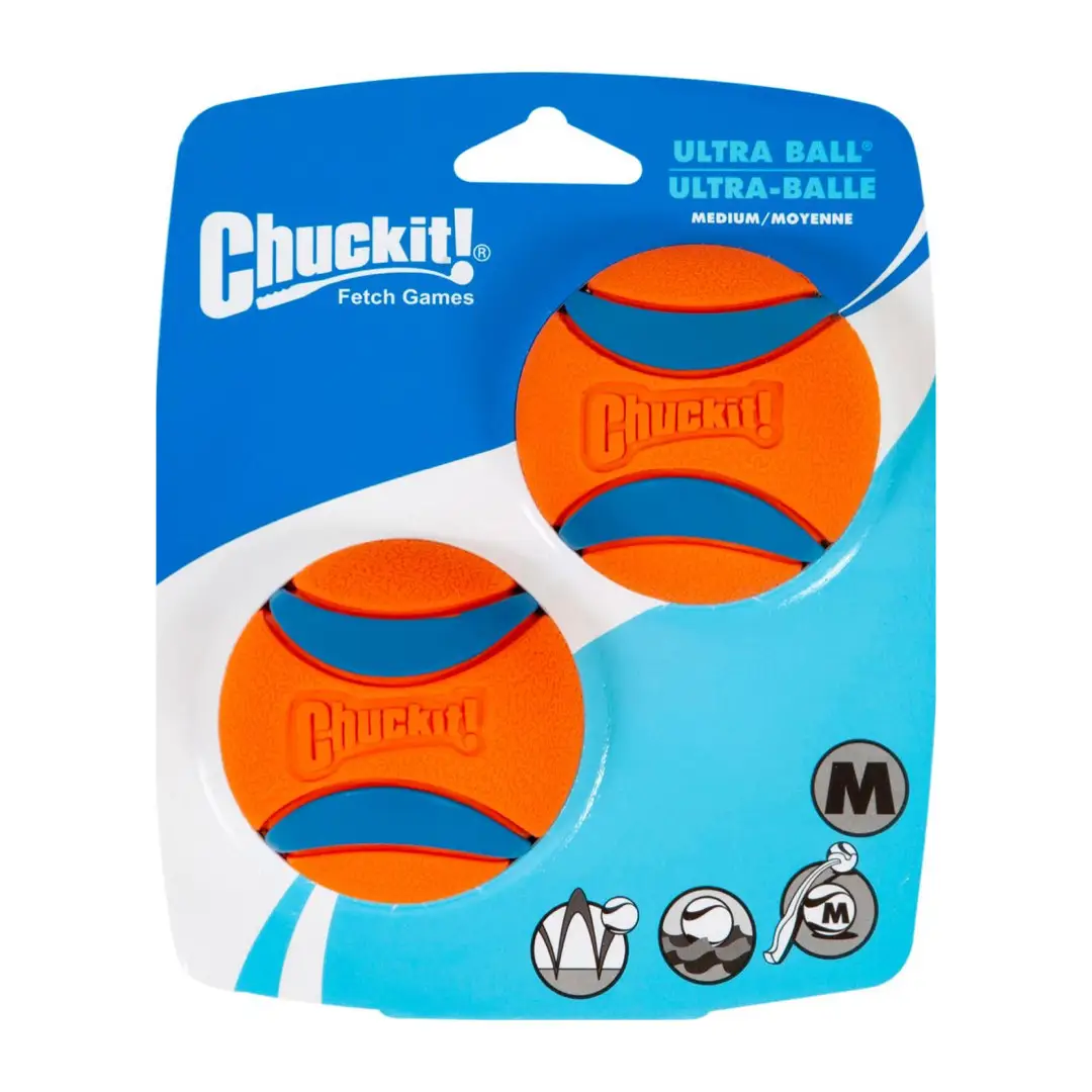 Chuckit Bold Ultra Ball Gummibolde 2 stk/pk - Billede 3