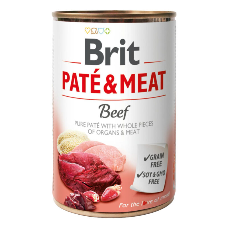 Brit Pate & Meat Beef M/ Okse 400g