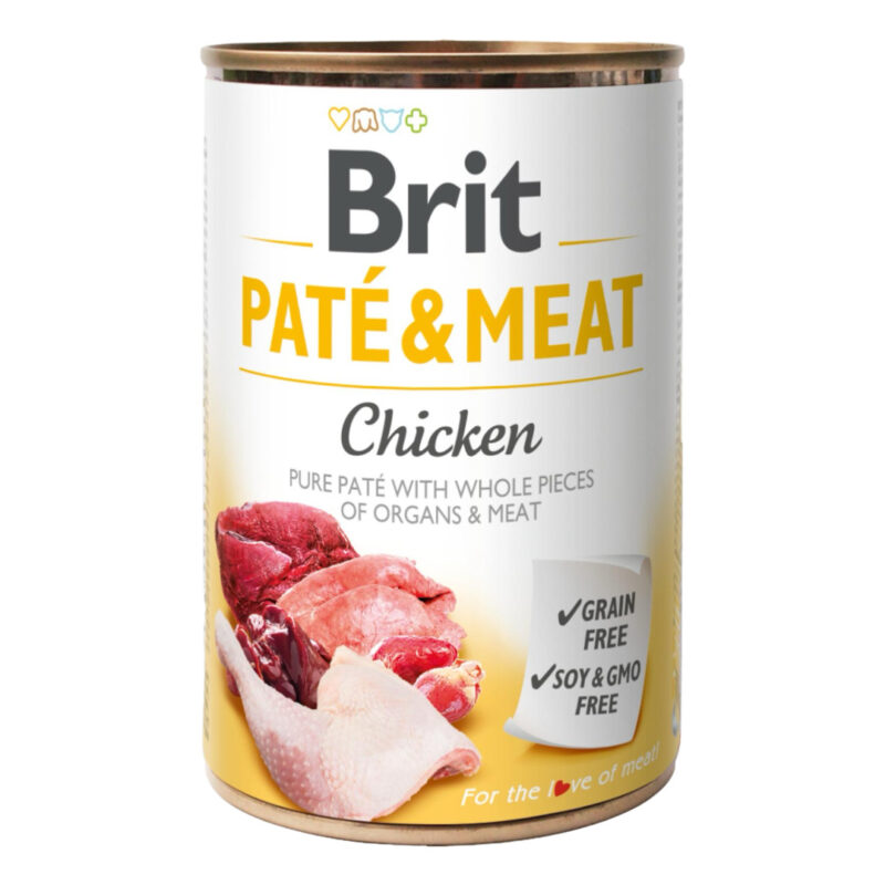 Brit Pate & Meat Chicken M/ Kylling 400g