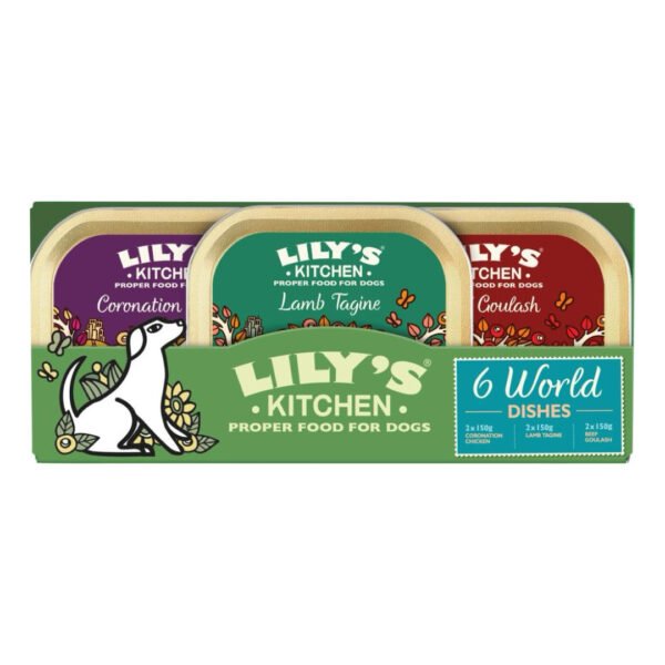 Lily's Kitchen World Dishes Multipack Vådfoder 6x150 g