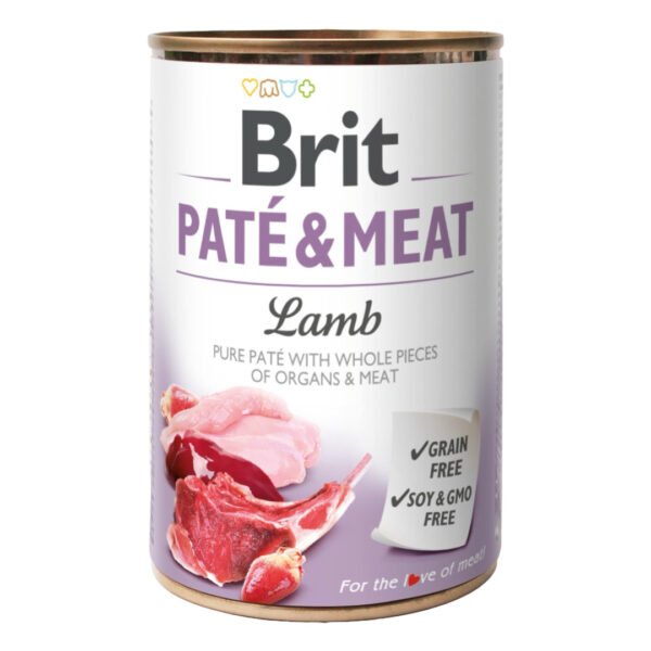 Brit Pate & Meat Lamb M/ Lam 400g